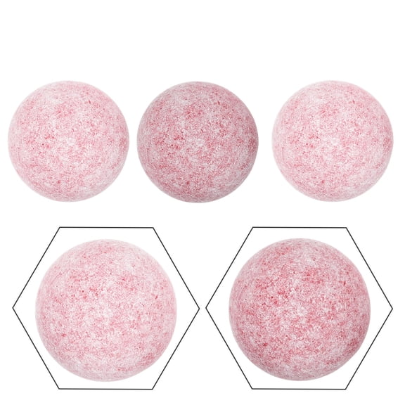 LOLIPPYY 3pcs Durable Plastic Foosball Game Balls Table Soccer Balls for Tabletop Soccer Games for Fan Gear