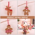 thumbnail image 1 of LOLIPPYY 3-Piece Christmas Tree Hanging Decorations Set with Cloth Reindeer Pendants for Winter Holiday Atmosphere, 1 of 8