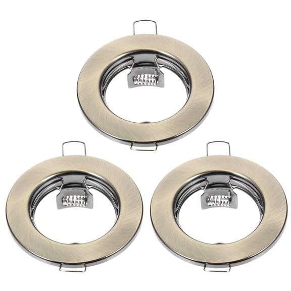 LOLIPPYY 3pcs Modern Recessed Lighting Trim For Residential Lighting DIY Enthusiasts