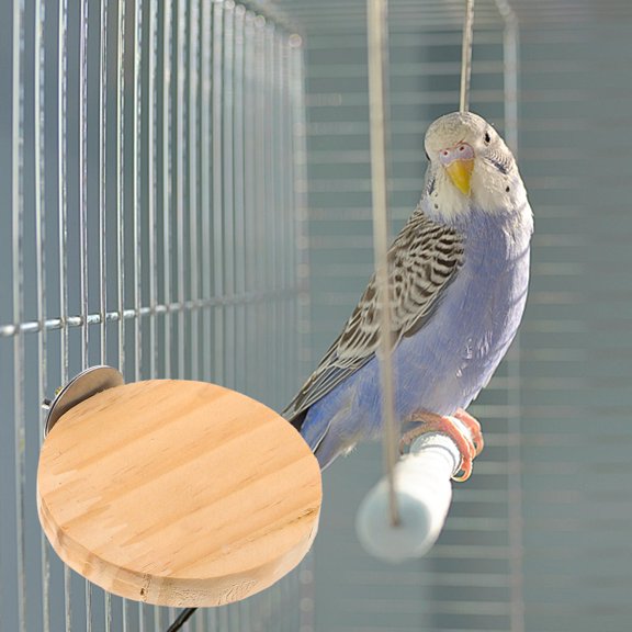 LOLIPPYY 3-Piece Pet Platform Set for Hamsters and Parrots, Creative Jumping Boards for Bird Cages and Small Animal Habitats