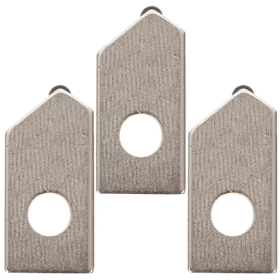 LOLIPPYY 3pcs Precision Tip Applicator Bottle Needle Glass Bottle Cutter Replacement Heads Silver Alloy for Handyman
