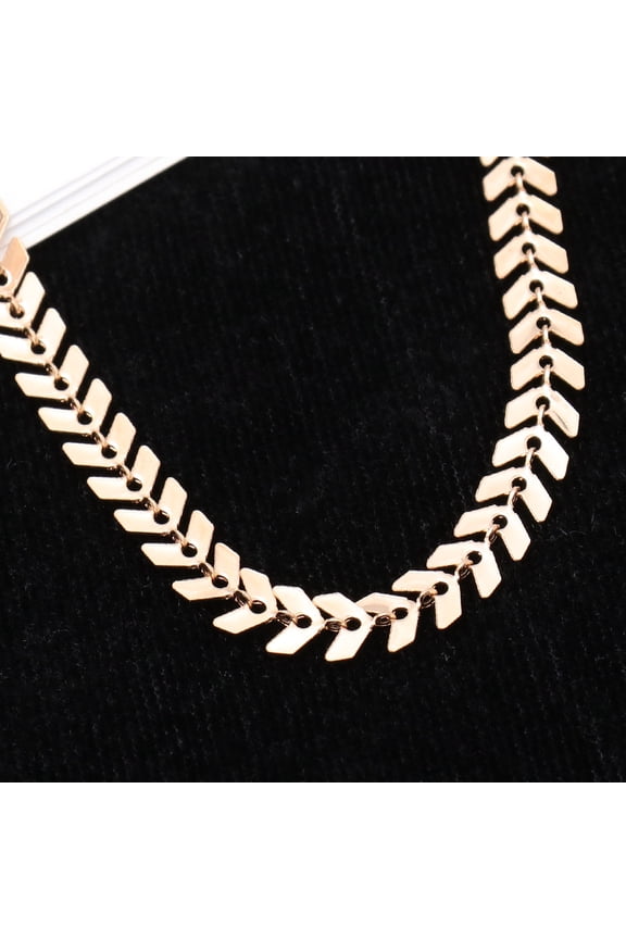 Set of 3 Rhinestone Chain Anklets in Alloy with Design for Everyday Wear