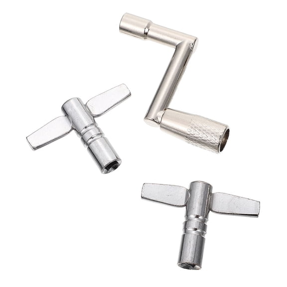 LOLIPPYY 3pcs Z Shape Drum Keys For High Tension Adjusting And Drum Maintenance