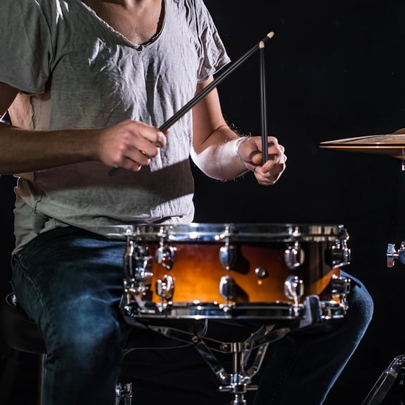 LOLIPPYY 4 Pairs Wood Sticks with Improved Control Percussion Instrument Accessories for Musicians