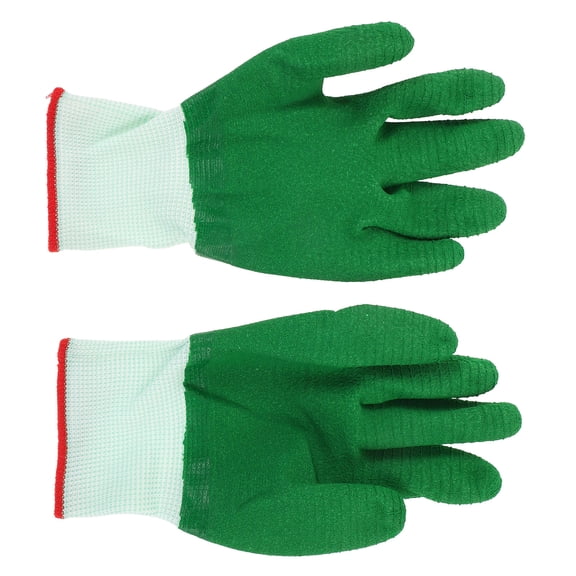 LOLIPPYY 4 Pairs of Gloves for Work with Anti-slip Features for Gardening and Repairing