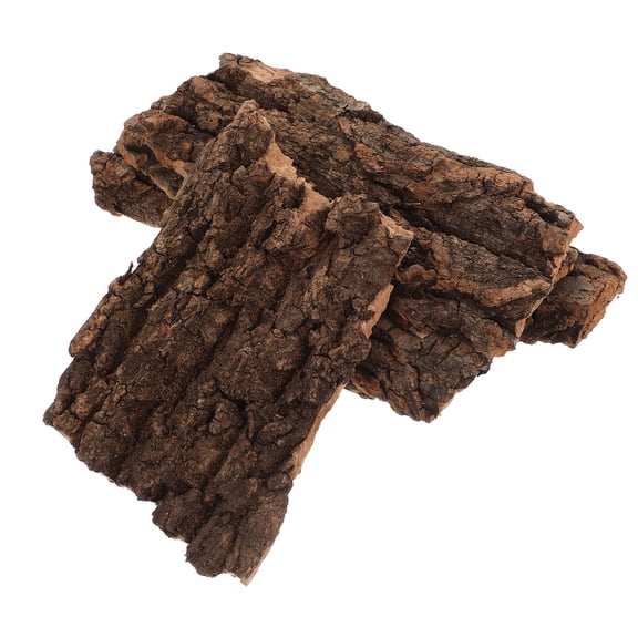 LOLIPPYY 4 Pcs Reptile Hide Basking Bark Shelter For Reptiles Landscape Decor