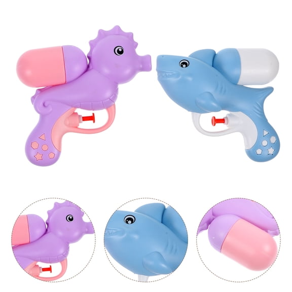 LOLIPPYY 4 Pcs Water Water Toy for Outdoor High-grade Plastic Water Shooting Swimming Pool