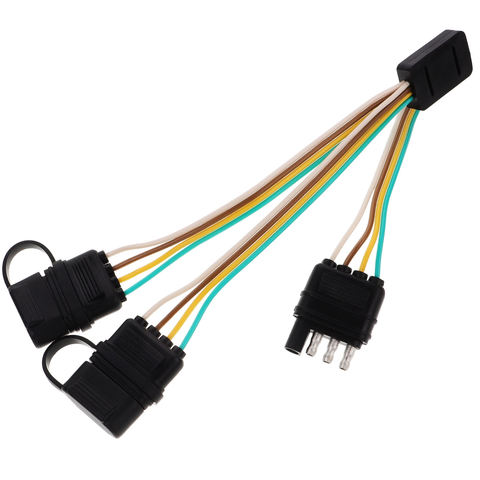 LOLIPPYY 4 Pin Trailer Wire with Assorted Color Wiring for Car and ...