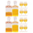 thumbnail image 1 of LOLIPPYY 4 Sets Assorted Color Mini Wine Bottles Resin Small Miniature Bottles Decorative Micro Landscape, 1 of 8