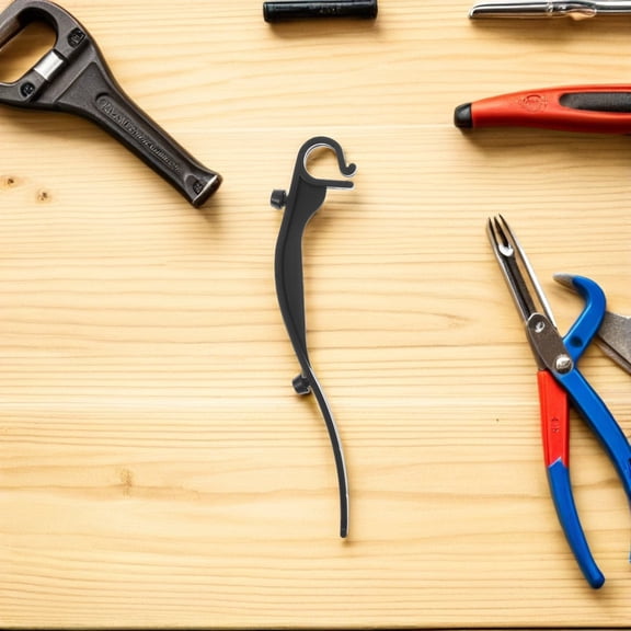 LOLIPPYY 40Pcs Gutter Guard Installation Clips Black for Easy Maintenance and Structural Reinforcement