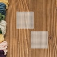 thumbnail image 1 of LOLIPPYY 40Pcs Plastic Mesh Canvas Sheets White Grid for Needlepoint Cross Stitch and Handmade, 1 of 8