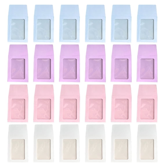 LOLIPPYY 40Pcs Simple Style Cards Holders Assorted Colors for Displaying and Protecting Game Cards