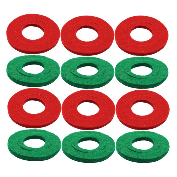 LOLIPPYY 40Pcs Vehicle Battery Clip Spacers and Terminal Insulators Durable Felt Washers for Automotive Use