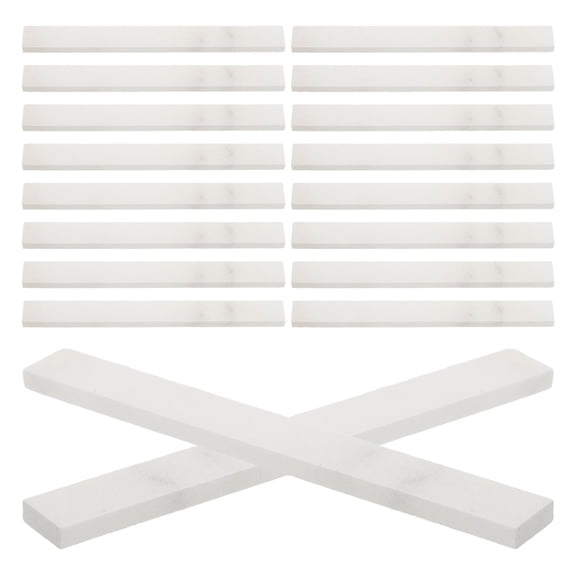 LOLIPPYY 40Pcs White Soapstone Welding Marker Pencil for Metal Marking with High Heat Resistance