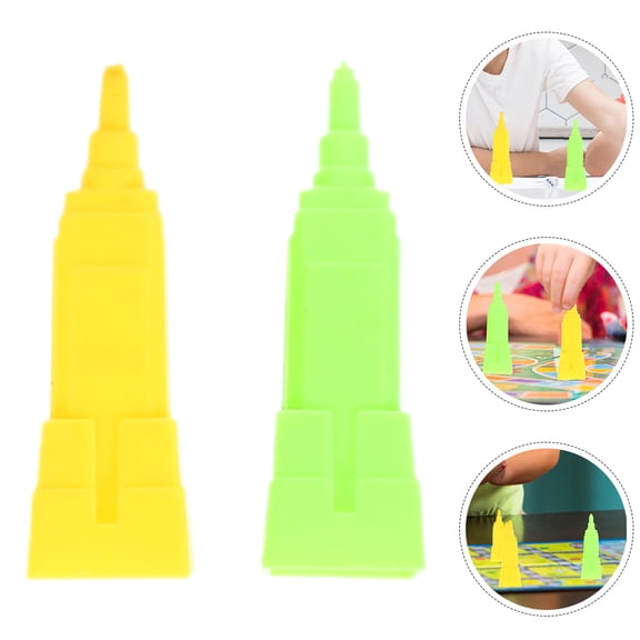 LOLIPPYY 40pcs Board Game Replacement Building Pieces, Fun Chess Accessories for , Suitable for All Ages