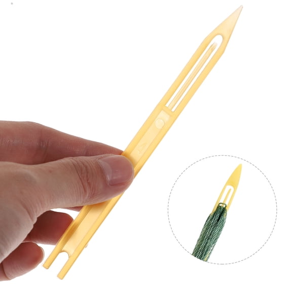 LOLIPPYY 40pcs Mending The Fishing Net Needle Plastic Random Color for Fishing Tools