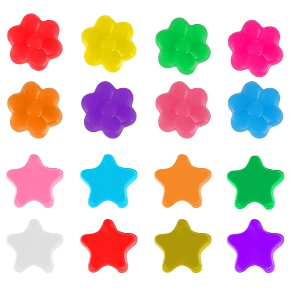 LOLIPPYY 4Packs Plastic Loose Beads Assorted Colors Ideal for DIY Craft Beads and Jewelry