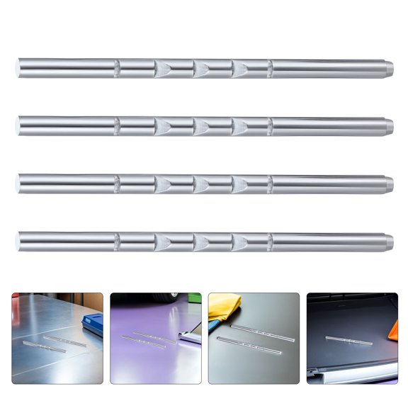 LOLIPPYY 4Pcs Adjustable Car Headrest Rod Replacement Straight Metal Pole for Rv Seat Support