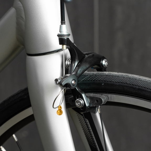 LOLIPPYY 4Pcs Aluminum Alloy Bike Brake Cable End Caps Golden Color for Enhanced Safety and Stable Braking