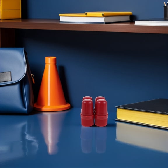 LOLIPPYY 4Pcs Battery Terminal Cleaning Kit Red Brush Tool for Car Truck Rv Marine Electrical Maintenance