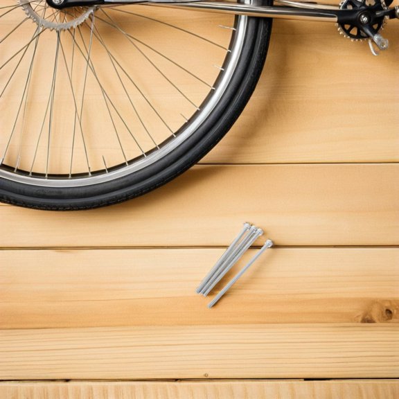LOLIPPYY 4-Pack Plated Bike Handlebar Riser Bolts with Threaded Screws for Easy Outdoor Cycling Adjustment