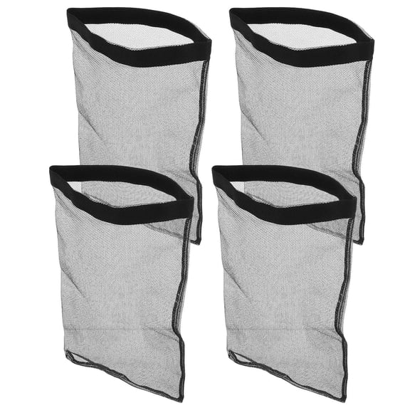 LOLIPPYY 4-Pack Black Polyester Dryer Lint Catcher Bags with High Efficiency Filter for Dryer Vent
