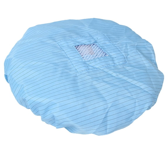LOLIPPYY 4-Pack Breathable Polyester Work Caps with Anti-Static for Electronics, Solar Energy, and Industrial Use