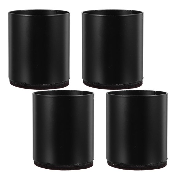 LOLIPPYY Furniture Leveling Pads Black Carbon Steel Anti-Slip for Home Support