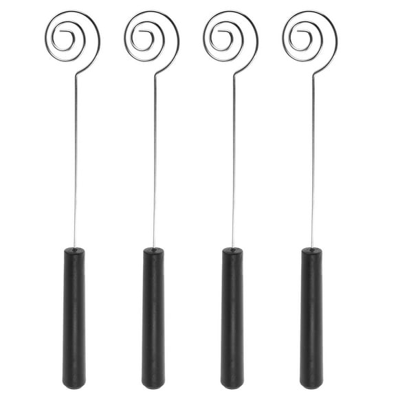 LOLIPPYY 4Pcs Compact Chocolate Dipping Forks Stainless Steel Baking Tools for Home Use