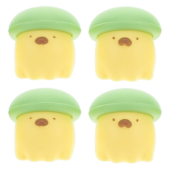 LOLIPPYY 4-Pack Silicone Corner Protectors for Furniture, Table Edge Guards, Assorted Colors, Child Safety Proofing