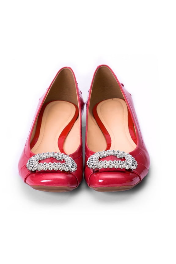 4Pcs Elegant Shoe Buckle Clips Removable Clip on Shoe Accessories for Party Dress