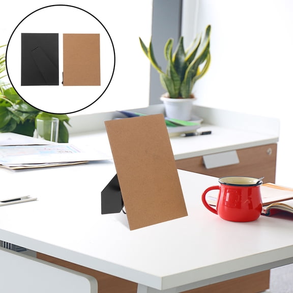 LOLIPPYY 4Pcs Frame Back Replacement Stand Black for Vertical and Horizontal Photo Display