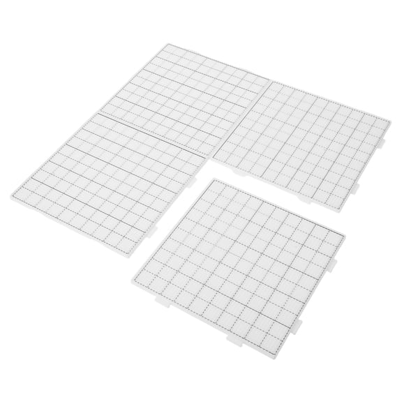 LOLIPPYY 4pcs Fuse Beads Pegboard for Adults, 52 Pins 2.6mm Plastic Board