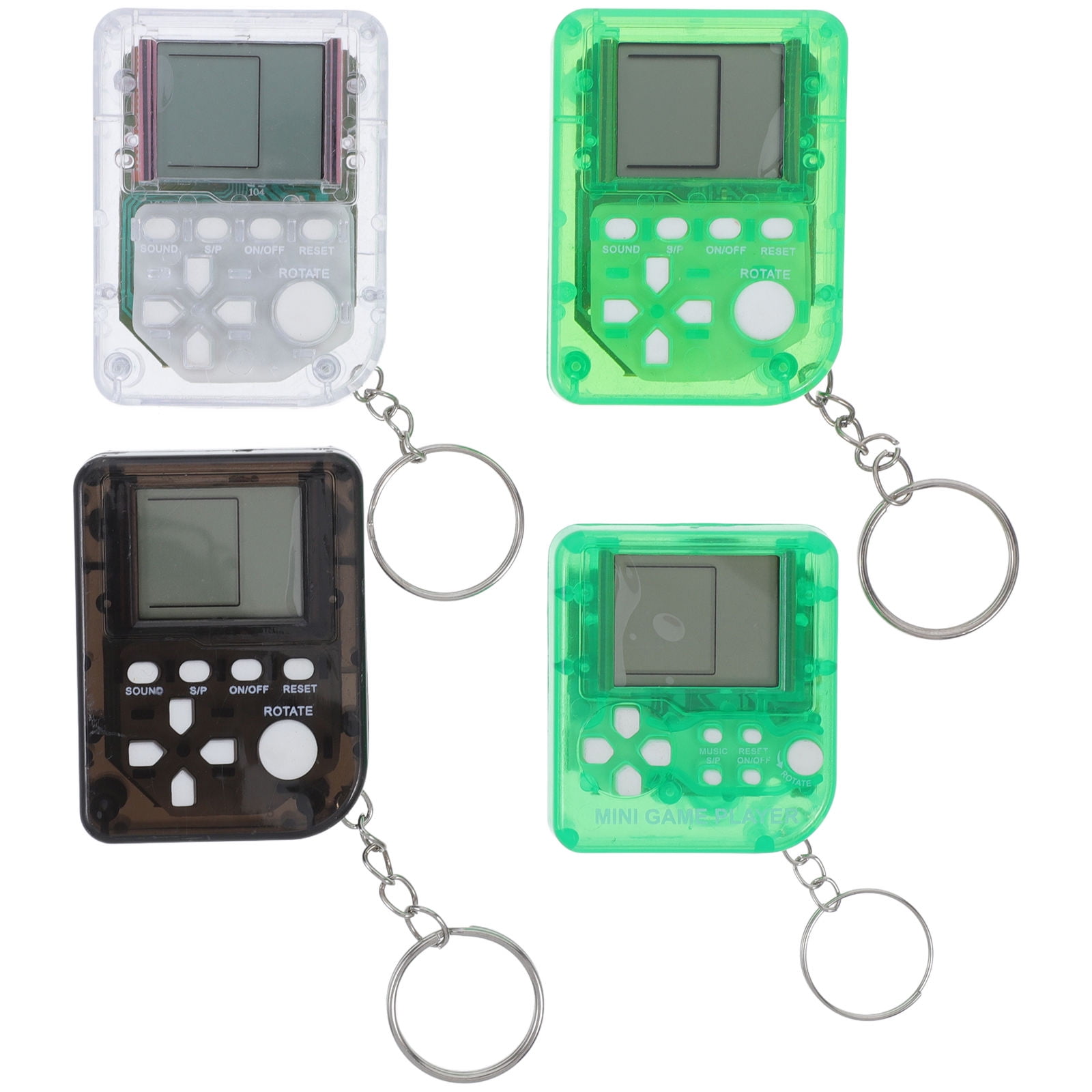 LOLIPPYY 4-Pack Game Controller Keychains Portable Compact Design ...