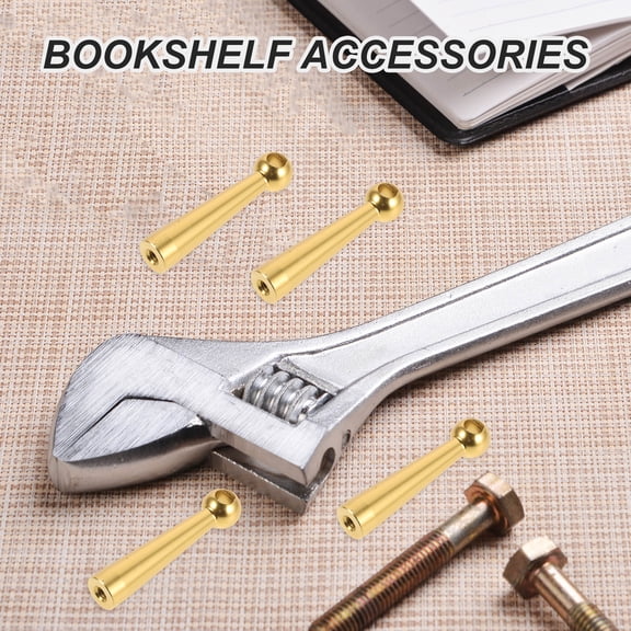 LOLIPPYY 4-Pack Metal Connectors and Glass Railing Post End Caps for Furniture, Home Support, and Decorative Finish