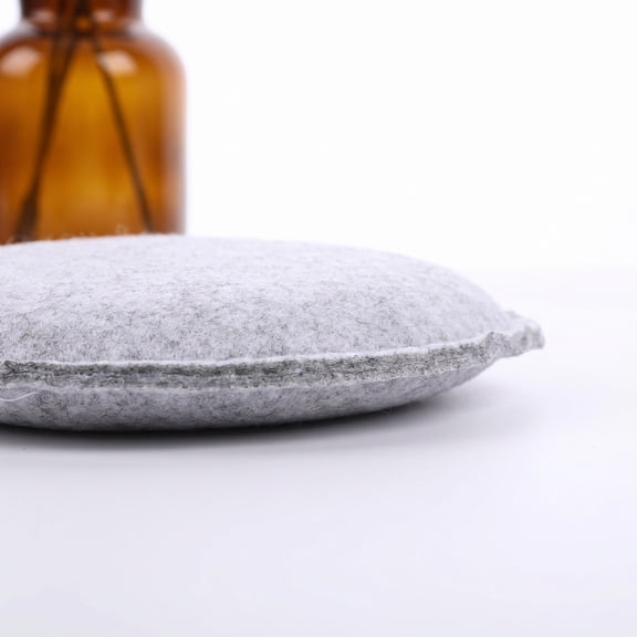 LOLIPPYY 4Pcs Grey Wool Felting Mat Soft Supportive Needle Felting Board for DIY Crafts