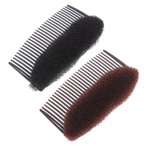 LOLIPPYY 4Pcs Hair Comb Volume Insert Bun Maker Assorted Color Styling Tool