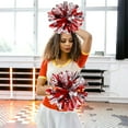 thumbnail image 1 of LOLIPPYY 4-Pack Soft PE Material Handheld Cheerleading Pom Poms for Dance, Performance, and, 1 of 6