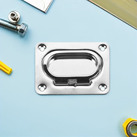 LOLIPPYY 4Pcs Heavy Duty Stainless Steel Boat Flush Pull Hatch Latch for Kayak and Marine Accessories