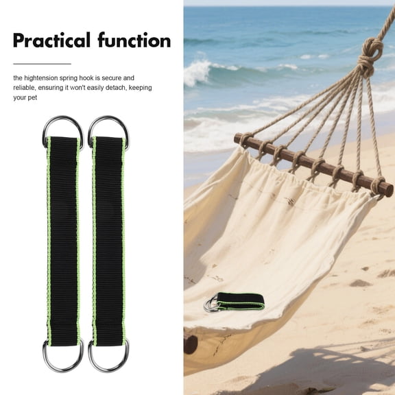 LOLIPPYY 4Pcs Heavy Duty Suspension Ropes for Swing Mounting Hardware and Hammock Accessories