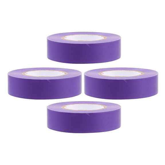 LOLIPPYY 4Pcs High Temp PVC Electrical Tape Water Resistant Fire Retardant for Indoor Outdoor