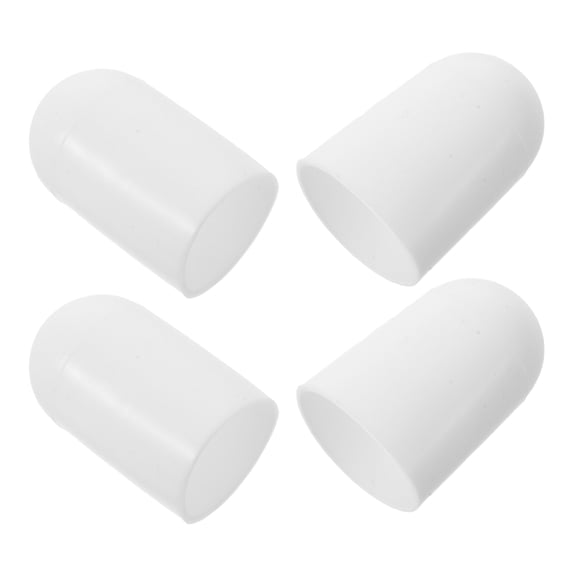 LOLIPPYY 4Pcs LED Light Diffuser Covers White Silicone Soft Cap for Camping Lantern