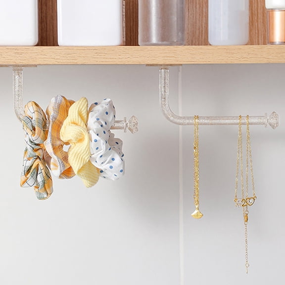 LOLIPPYY 4Pcs Large Adhesive Hooks Multiuse Strong Sticky Hooks for Wall Hanging Plants and Home Decor