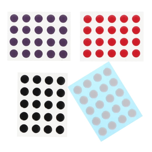 LOLIPPYY 4Pcs Mouse Glide Pads Universal Adhesive Feet for Low Resistance Movement and Durable Performance