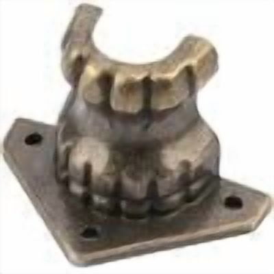 LOLIPPYY 4Pcs Olive Green Metal Furniture Feet with Elegant Finish and Easy Installation for Cabinet and Boxes