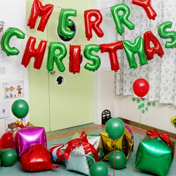 LOLIPPYY 4- Balloons Cube Shape Aluminum Foil with Assorted Bright Colors for Celebration