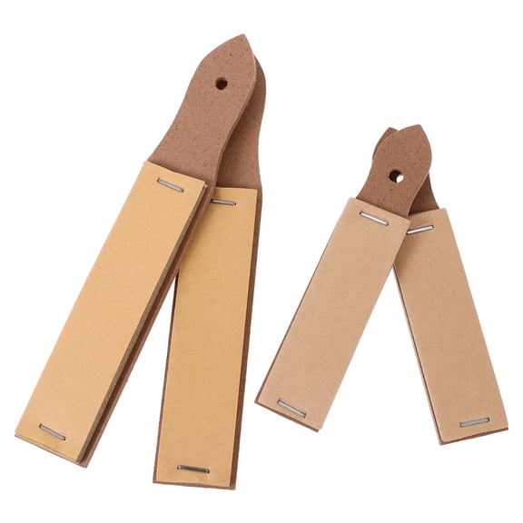 LOLIPPYY 4Pcs Pencil Sandpaper Blocks with Hanging Hole for Convenient Storage and Use
