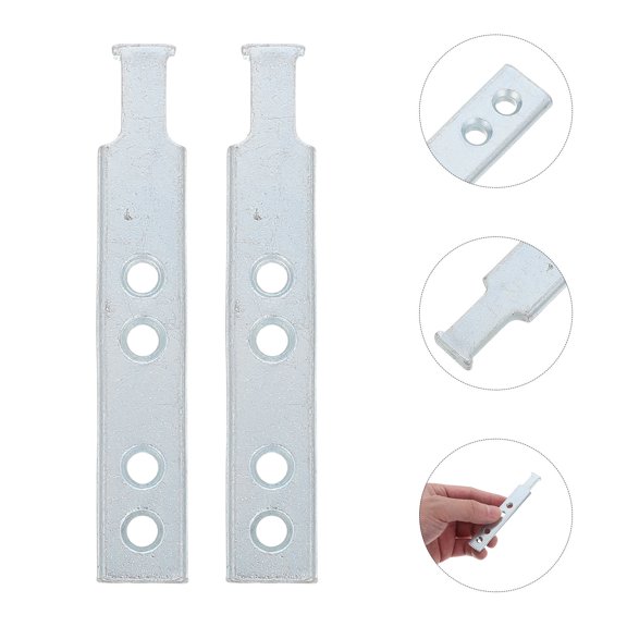 LOLIPPYY 4Pcs Plated Silver Die Cast Window Pivot Bars for Home Replacement Durable Tilt Sash Hardware