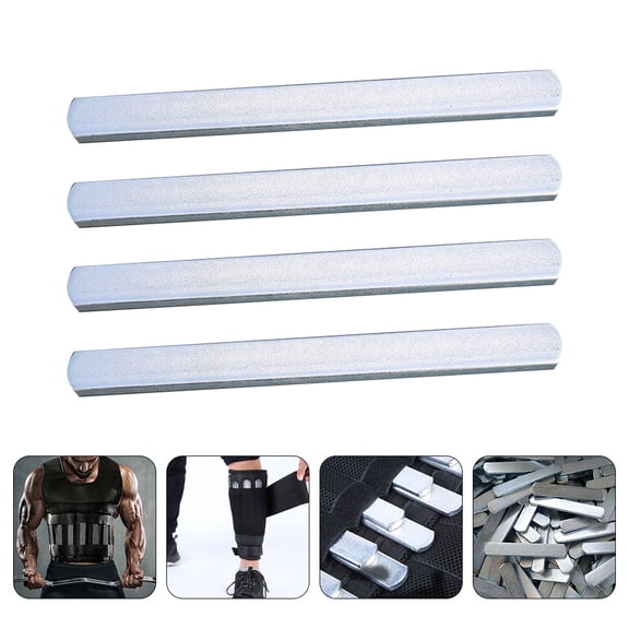 LOLIPPYY Set of 4 Plated Fitness for Bodybuilding and Workout Equipment Accessories