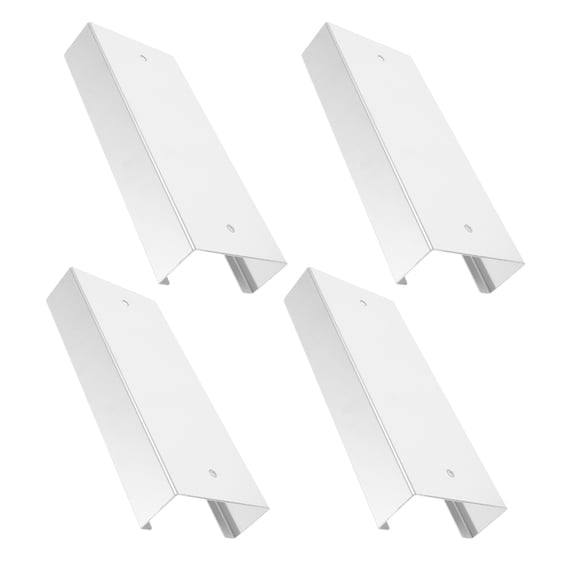 LOLIPPYY 4Pcs Plated Silver Hanging Mason Jar Rack Wall Mounted Jar Organizer for Pantry Kitchen Supply Storage